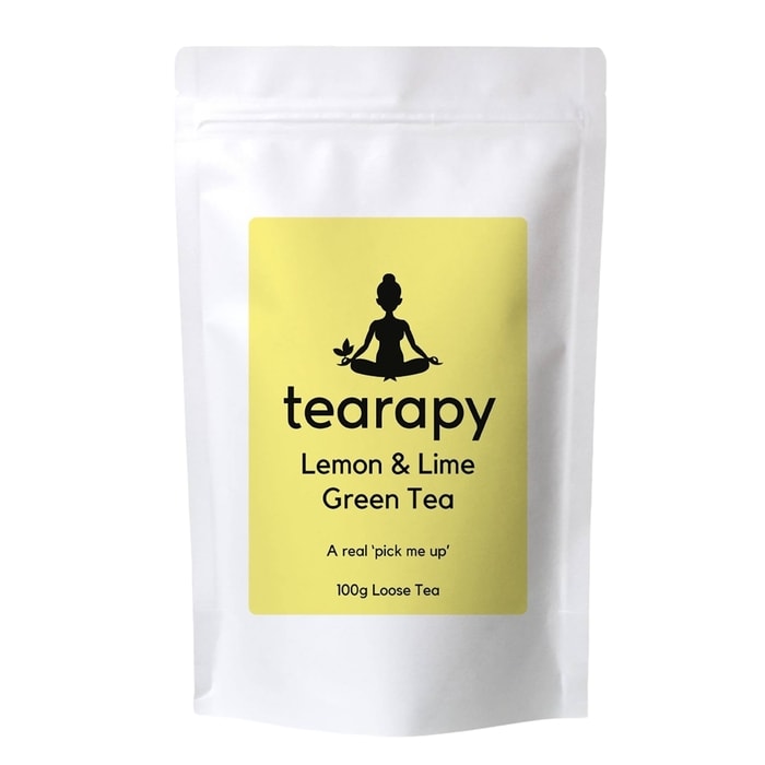 tearapy lemon and lime sencha green tea 100g looase leaf tea