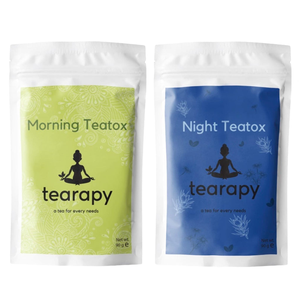 tearapy detox weightloss tea pack natural teatox grteen herbal tea blend